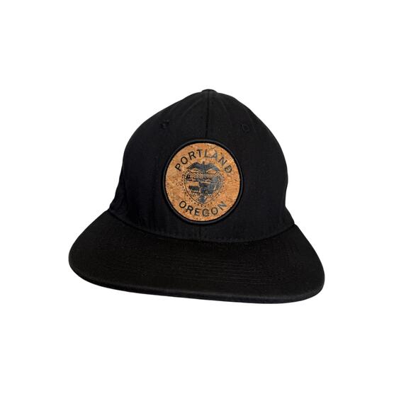 Grizzly Lid Portland Oregon State Flat Brim Adjustable Snapback Hat OS The Union - Picture 4 of 10